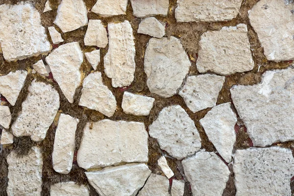Parte de una pared de piedra, para fondo o textura. — Foto de Stock