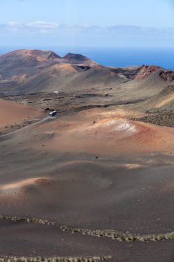 Timanfaya Milli Parkı lanzarote, Kanarya Adaları, İspanya