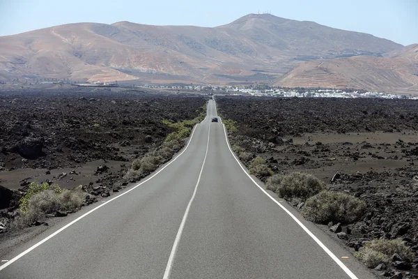 Timanfaya Lanzarote, 카나리아 제도, 스페인 국립 공원 — 스톡 사진