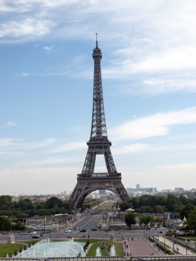  Eyfel Kulesi Jardins du Trocadero Çeşmede görüldü