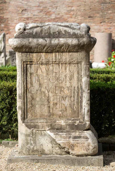 Os banhos de Diocleciano (Thermae Diocletiani) em Roma. Itália — Fotografia de Stock