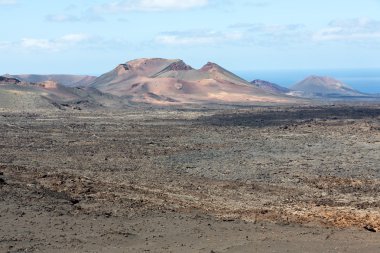 Timanfaya Milli Parkı lanzarote, Kanarya Adaları, İspanya