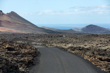 Timanfaya Milli Parkı lanzarote, Kanarya Adaları, İspanya