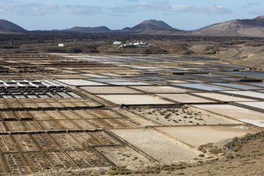 Janubio, Lanzarote, Kanarya Adaları tuz eserleri