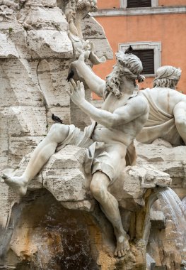 dört rivers - piazza navona, Roma Çeşmesi