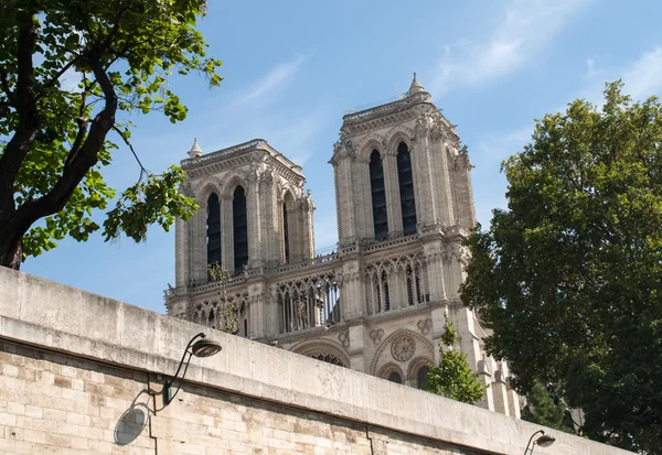 Katedrála Notre Dame v Paříži. Francie — Stock fotografie