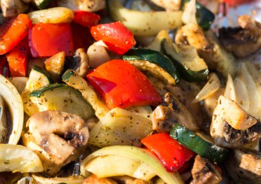 Barbekü Izgara lezzetli ızgara sebzeli