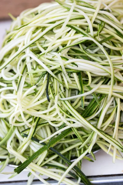 Fresh shredded  cucumbers — Stock Photo, Image