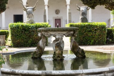 Diocletianus (Thermae Diocletiani) Roma hamamları. İtalya