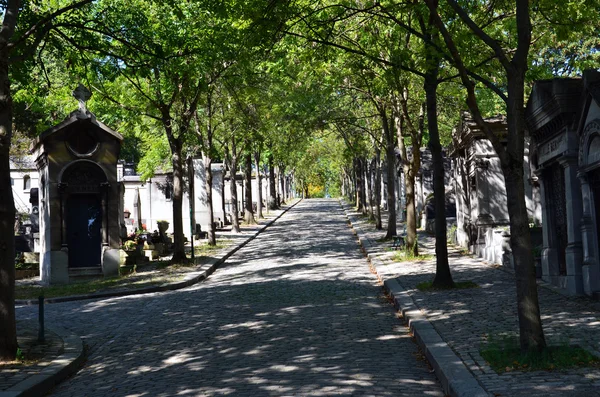 Pere lachaise cemetery in Parijs, Frankrijk — Stockfoto