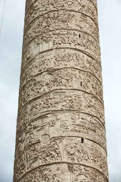 Colonne de Tajan. Colonne triomphale romaine à Rome, Italie , — Photo