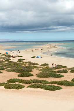 Ünlü göle Risco El Paso Playas de Sotavento Fuerteventura