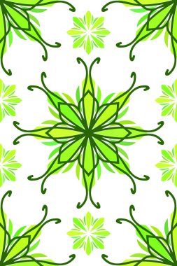 renkli çiçek süsleme