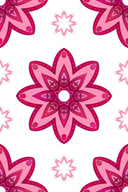 renkli çiçek süsleme