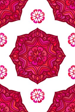 renkli çiçek süsleme