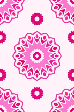 renkli çiçek süsleme