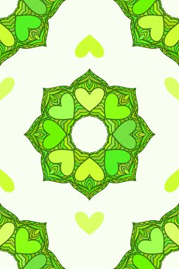 renkli çiçek süsleme