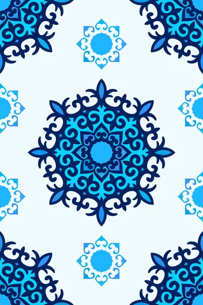 Colorido ornamento árabe — Vector de stock