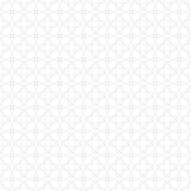 Kusursuz geometrik desen ince çizgi oval şekli, gri renk soyut deseni.