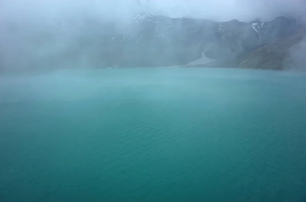 Senderismo Nepal Himalayas Lago Gokyo 4870 Las Nubes Principios Del —  Fotos de Stock