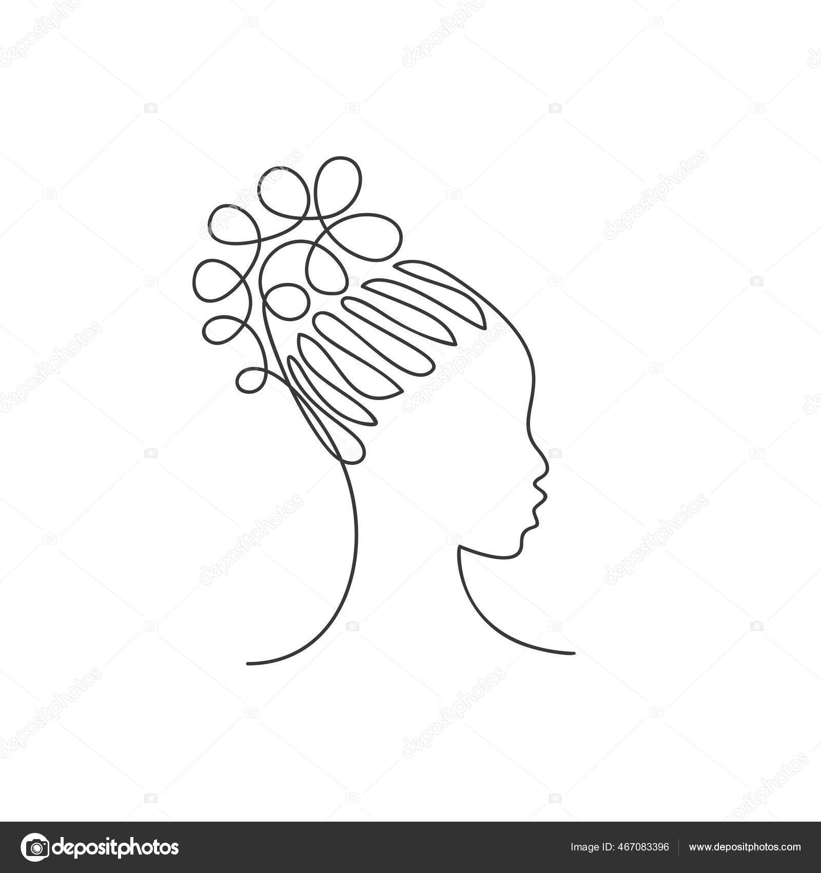 Beautiful African Girl Face Profile Curly Hair Traditional Afro Hairstyle Stock Vector Image by ©OlgaTropinina #467083396 Beautiful African Girl Face Profile Curly Hair Traditional Afro Hairstyle Stock Vector Image by ©OlgaTropinina #467083396