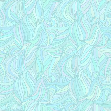 El çizilmiş çok renkli çizgilerin soyut vektörsüz arkaplanı