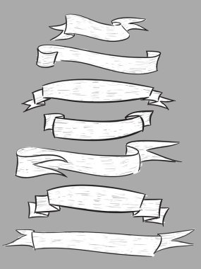 Elle çizilmiş şerit kümesi