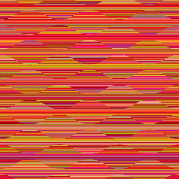 Multicolor horizontal stripes Seamless pattern — Stock Vector