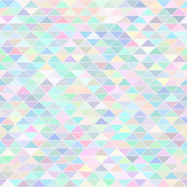 Pastelové trojúhelník bezproblémové mozaika — Stockový vektor