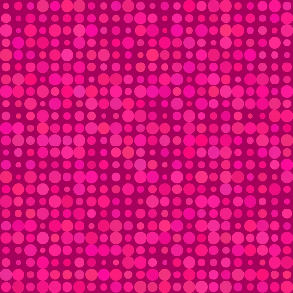 Magenta polka dots nahtlos — Stockvektor