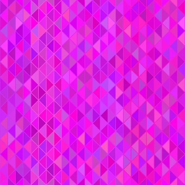 マゼンタの三角形のモザイクのシームレス パターン — ストックベクタ