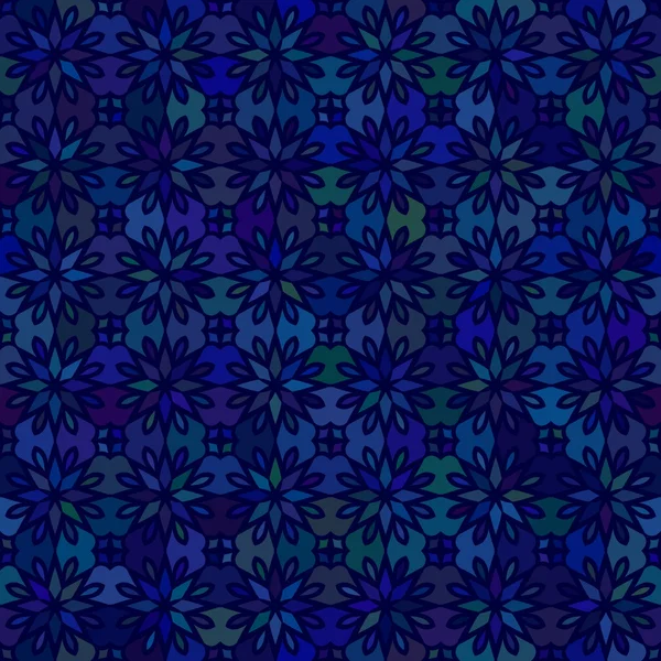 Naadloze floral raster — Stockvector