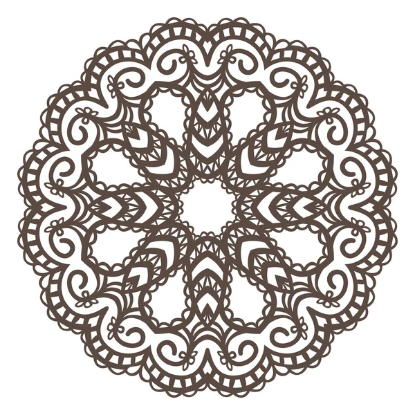 Elemento de ornamento circular — Vector de stock