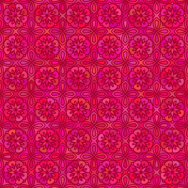 Naadloze floral raster — Stockvector