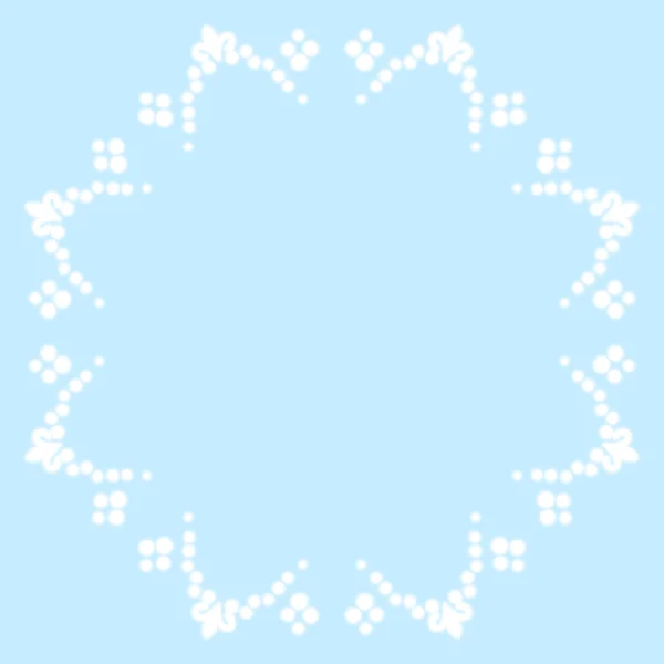 白色圆架 — 图库矢量图片