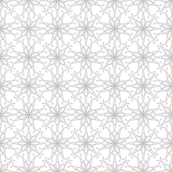 Seamless floral grid texture — Stock Vector