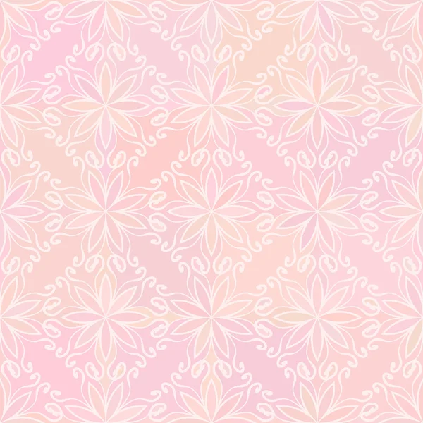 Textura floral sin costuras — Vector de stock