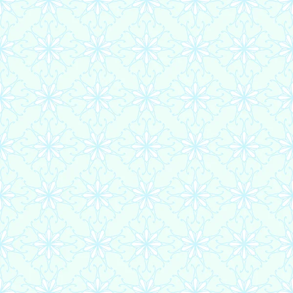 Seamless floral grid texture — Stock Vector