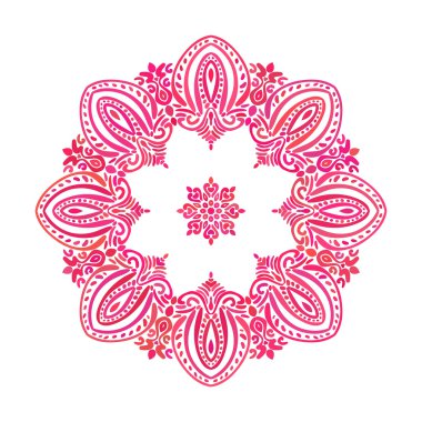 Dairesel süs tasarım öğesi