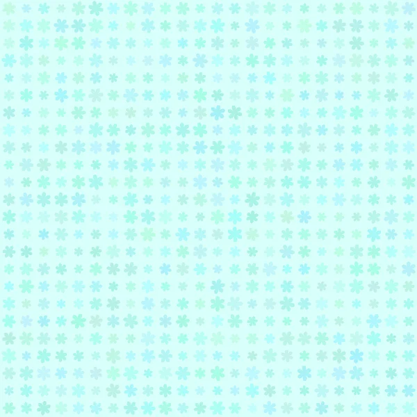 Texture de couleur aquamarine florale — Image vectorielle