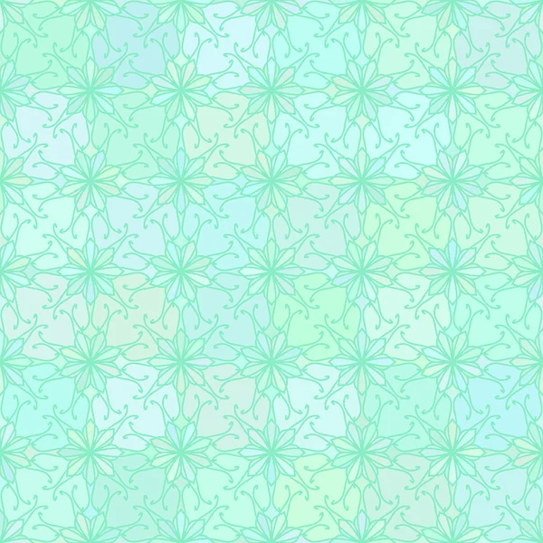 Květinové akvamarín barva textury — Stockový vektor