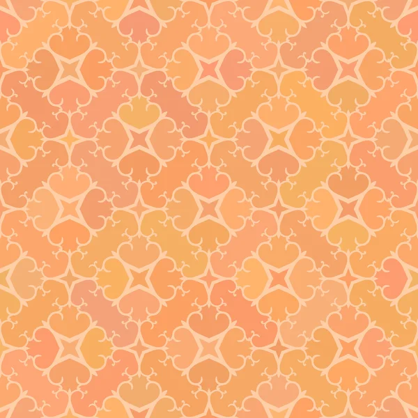 Seamless orange pattern — Stock Vector