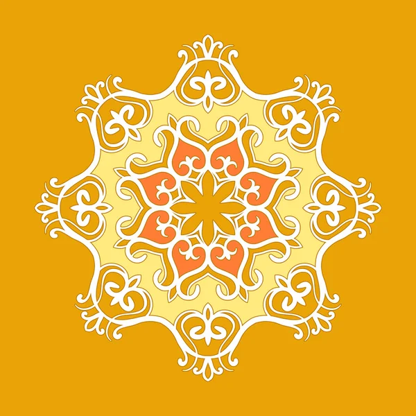 Kazachse nationale ornament — Stockvector