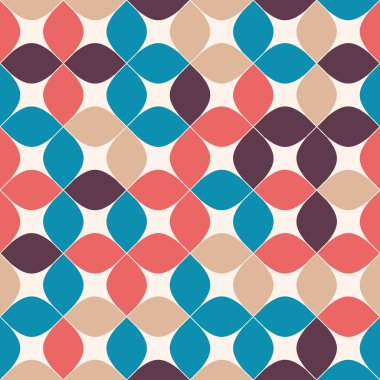 Geometrik çok renkli doku