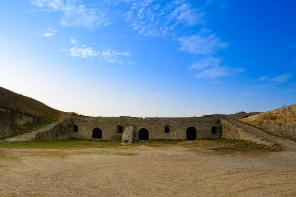 Ruins of New Fortress in the Ancient City of Kamyanets-Podilsky — Stock Photo, Image