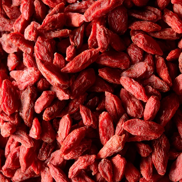 Fundo de bagas vermelhas secas de Goji — Fotografia de Stock