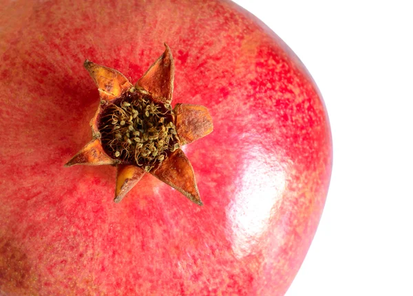 Red Pomegranate Isolated on the White Background — ストック写真