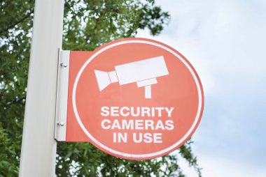 Güvenlik kameraları kullanımda