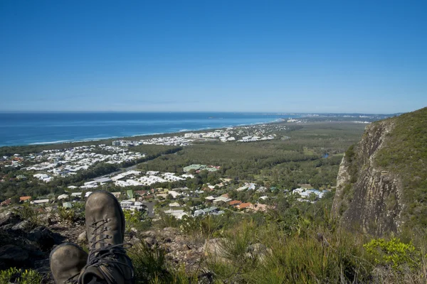 Вид з гори Coolum — стокове фото