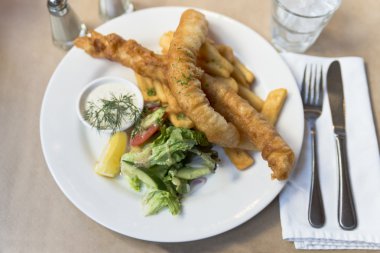 Balık ve cips portre